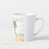 Tiger in Aktion 2 Milchtasse (Rechts)
