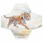 Tiger in Aktion Fußball (Flach)