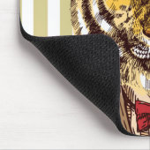 Tiger in der Abends-Abnutzung Mousepad (Ecke)
