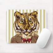 Tiger in der Abends-Abnutzung Mousepad (Mit Mouse)
