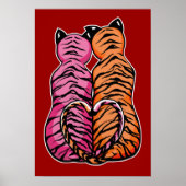 Tiger in der Liebe Poster (Vorne)