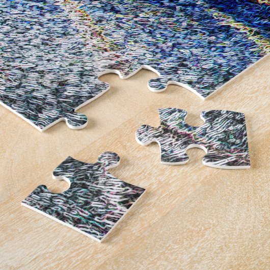 Tiger in der Nacht Puzzle (Seite)
