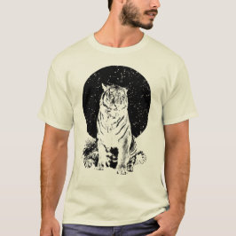Tiger in der Nacht T-Shirt