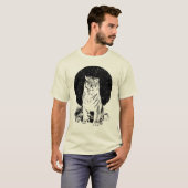 Tiger in der Nacht T-Shirt (Vorne ganz)
