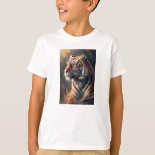 Tiger in der Natur Kids' Basic T - Shirt