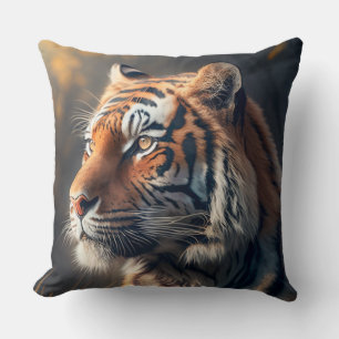 Tiger in der Natur Throw Kissen 20" x 20"