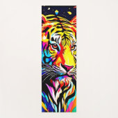 Tiger in einem Blumentraum Yogamatte (Vorderseite)