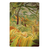 Tiger in einem tropischen Sturm 1891 Mini Klemmbrett (Rückseite)