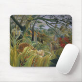 Tiger in einem tropischen Sturm Henri Rousseau Mousepad (Mit Mouse)
