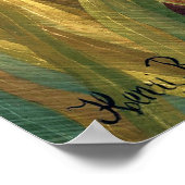 Tiger in einem tropischen Sturm | Henri Rousseau | Poster (Ecke)