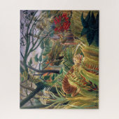 Tiger in einem tropischen Sturm | Henri Rousseau | Puzzle (Vertikal)