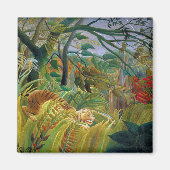 Tiger in einem tropischen Sturm, Rousseau Magnet (Vorne)