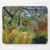Tiger in einem tropischen Sturm, Rousseau Mousepad (Vorne)