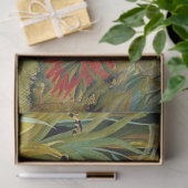 Tiger in einem tropischen Sturm, Rousseau Seidenpapier (Geschenk)