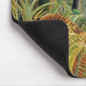 Tiger in einem tropischen Sturm (überrascht!) Mousepad (Ecke)