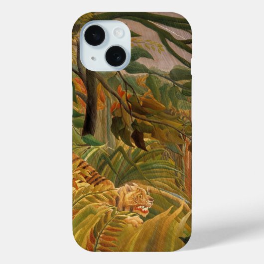 Tiger in einem tropischen Sturm von Henri Rousseau Case-Mate iPhone Hülle (Rückseite)