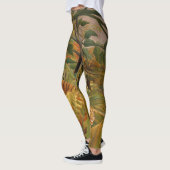 Tiger in einem tropischen Sturm von Henri Rousseau Leggings (Links)