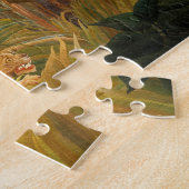 Tiger in einem tropischen Sturm von Henri Rousseau Puzzle (Seite)