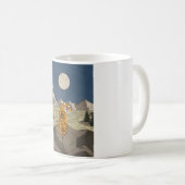 Tiger in freier Wildbahn Kaffeetasse (VorderseiteRechts)