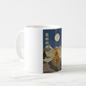 Tiger in freier Wildbahn Kaffeetasse (Vorderseite Links)