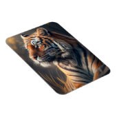 Tiger in Nature Flexible Foto Magnet (Rechte Seite)