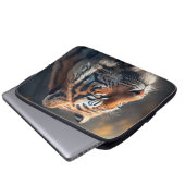 Tiger in Nature Neopren Laptop-Sieb 13 Zoll Laptopschutzhülle (Vorne Knopf)