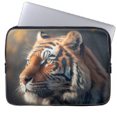 Tiger in Nature Neopren Laptop-Sieb 13 Zoll Laptopschutzhülle (Vorderseite)