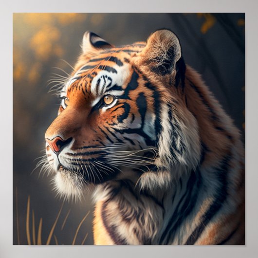 Tiger in Nature Value Poster Paper (Matte) 12" x 1 (Vorne)