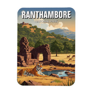 Tiger in Ranthamoring National Park India Travel Magnet