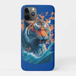 Tiger in Wasser - Für Reisen, Gepäckanhänger Case-Mate iPhone Hülle