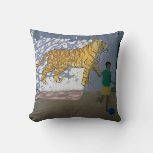 Tiger Indien Kissen (Vorderseite)