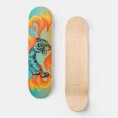 Tiger Inferno Skateboard (Vorderseite)