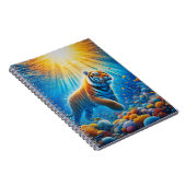 Tiger inside the ocean notizblock (Rechte Seite)
