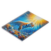 Tiger inside the ocean notizblock (Linke Seite)