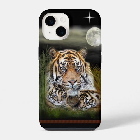 Tiger iPhone 6/6s Plus Cases Hülle (Rückseite)