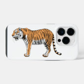 Tiger iPhone Hülle (Rückseite (Horizontal))