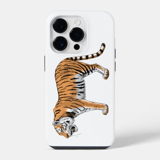 Tiger iPhone Hülle (Rückseite)