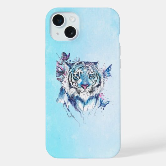 Tiger iPhone Hülle (Rückseite)