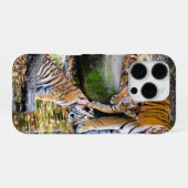 Tiger iPhone Hülle (Rückseite (Horizontal))