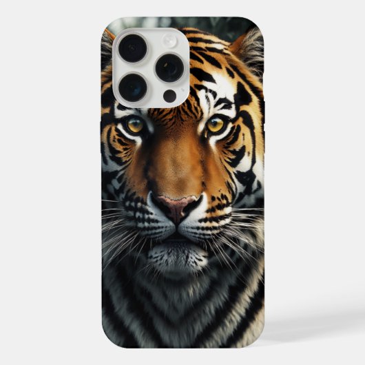 Tiger iPhone Hülle (Rückseite)