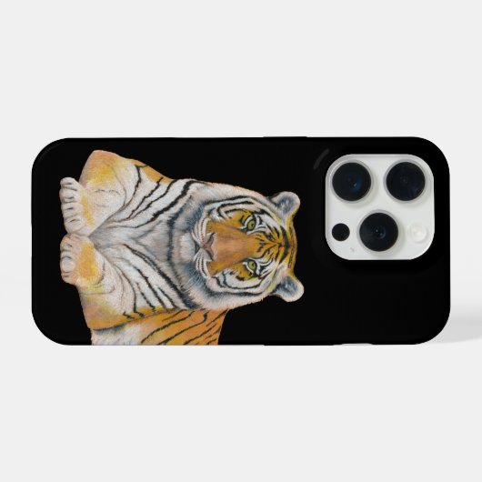 Tiger iPhone Hülle (Rückseite (Horizontal))