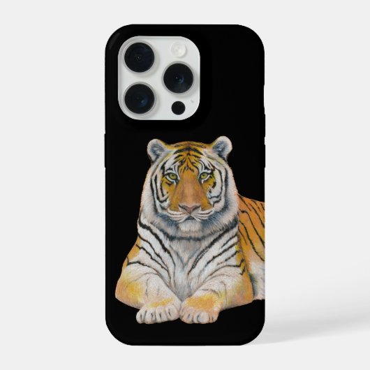 Tiger iPhone Hülle (Rückseite)