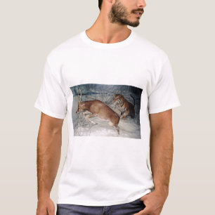 Tiger jagt Rotwild-T - Shirt
