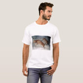 Tiger jagt Rotwild-T - Shirt (Vorne ganz)