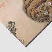 Tiger, Jakuchu Seidenpapier (Ausschnitt)