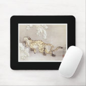Tiger-japanisches Kunst mousepad (Mit Mouse)