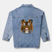 Tiger Jeansjacke (Rückseite)