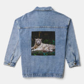 Tiger Jeansjacke (Rückseite)