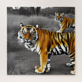 Tiger Jigsaw Puzzle (Vertikal)