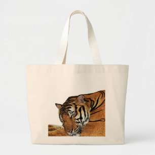 Tiger Jumbo Stoffbeutel